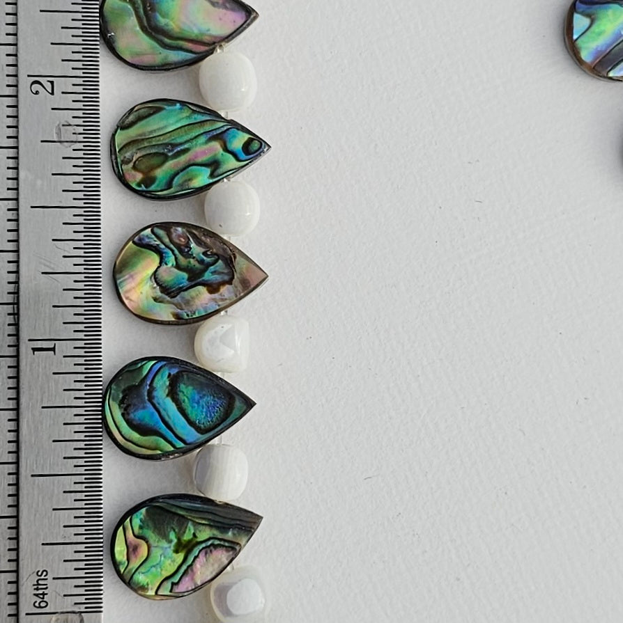 LIMITED EDITION 10x14mm Abalone Briolette - Paua