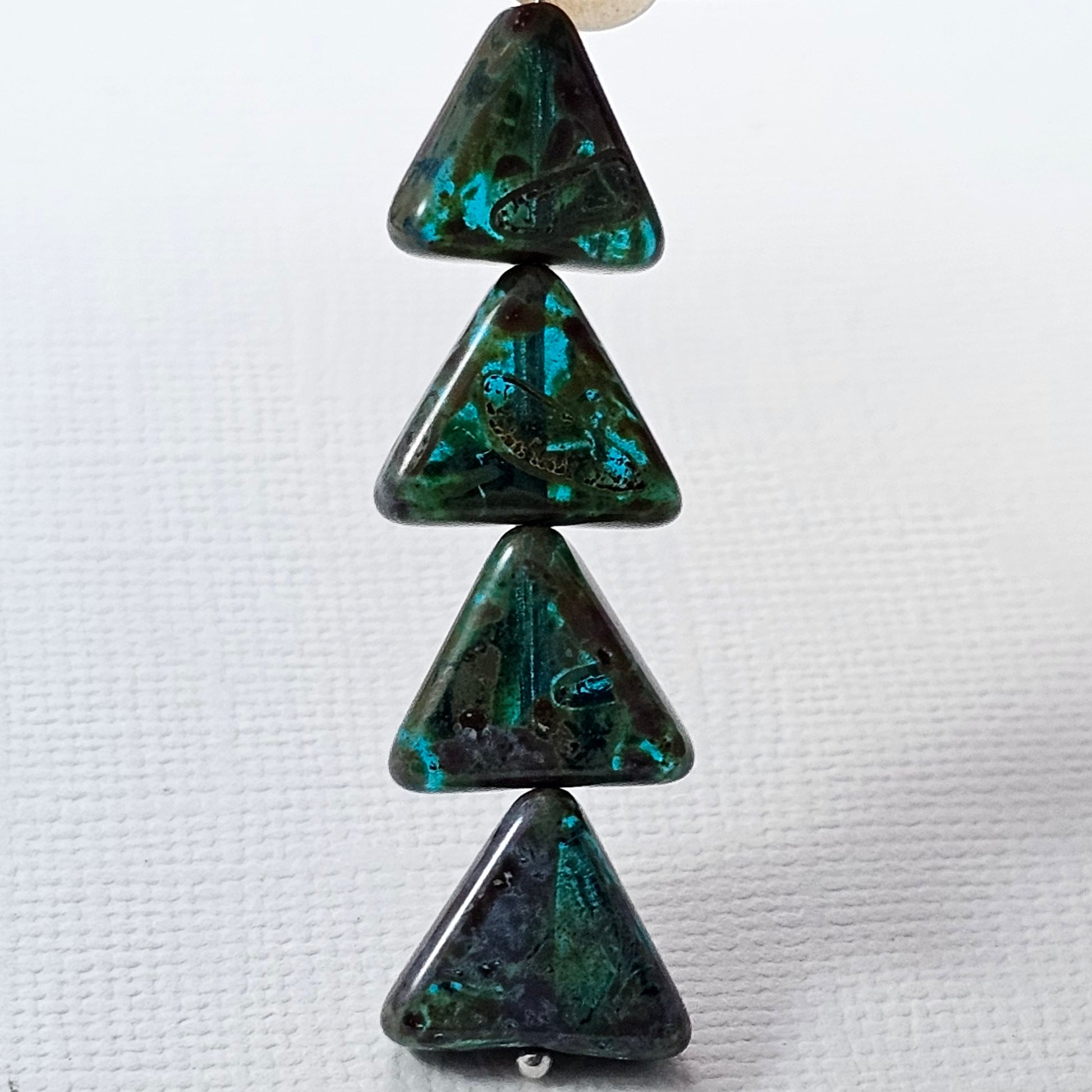 12mm - Transparent Capri Picasso - NEW BATCH