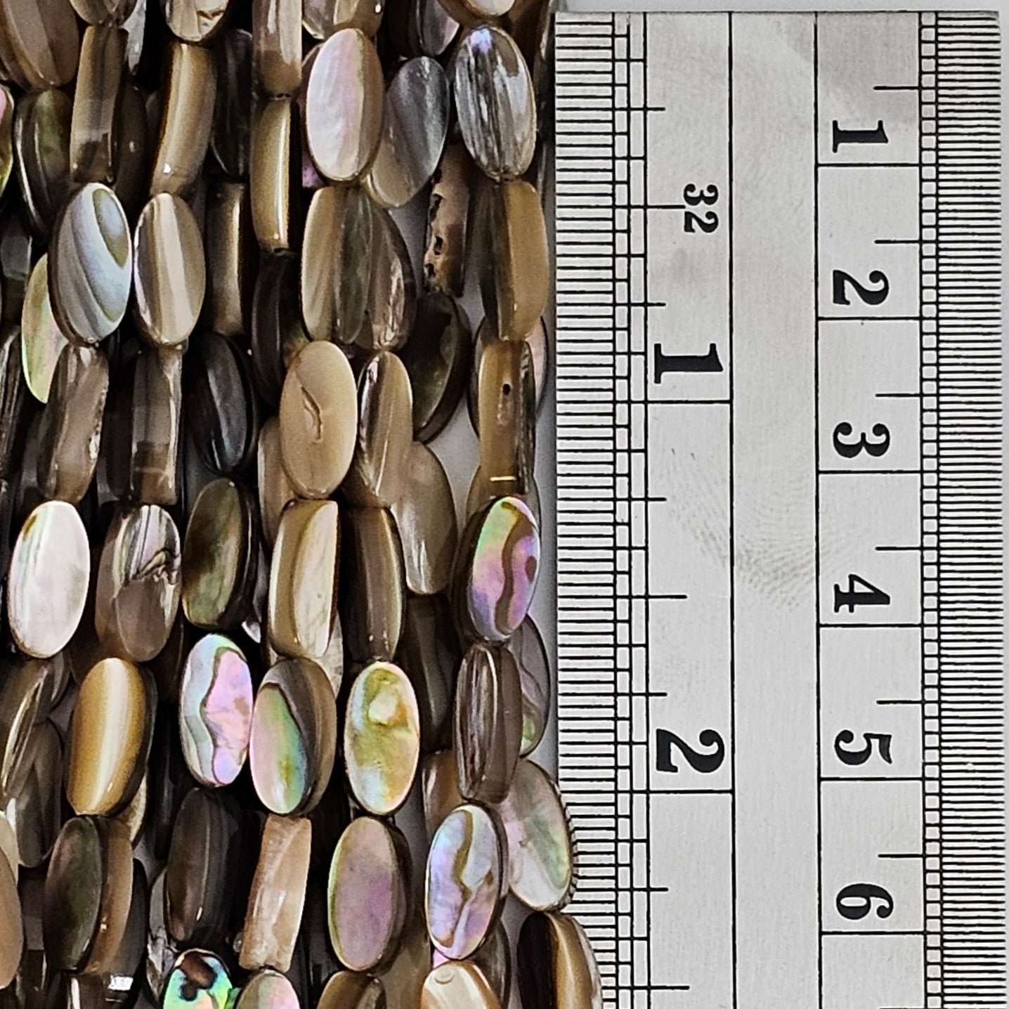 10x5mm Abalone Oval - North American