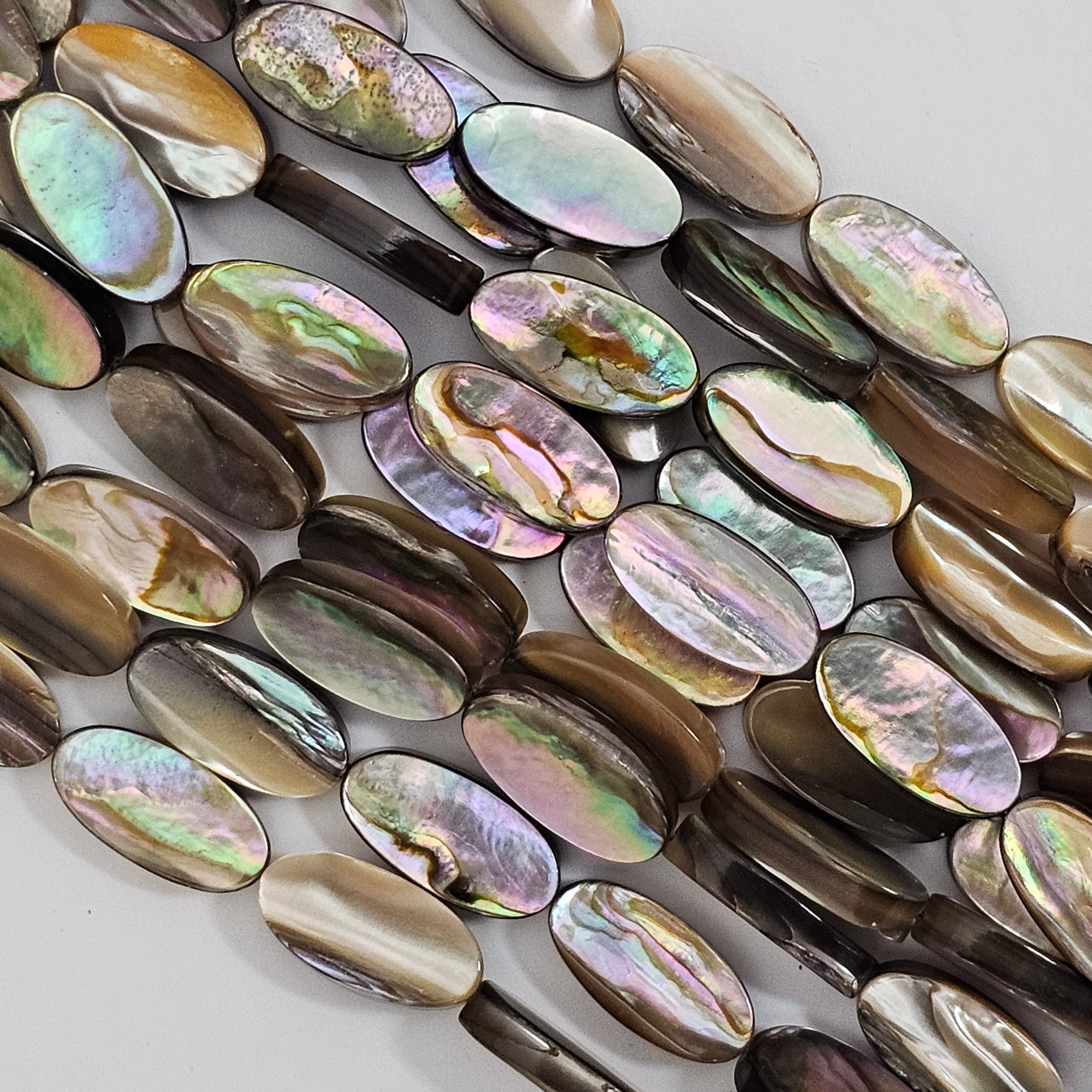 14x7mm Abalone Oval - North American