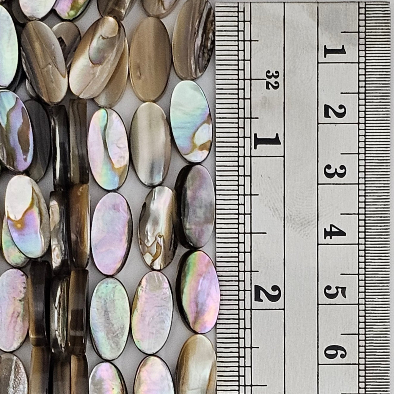 14x7mm Abalone Oval - North American