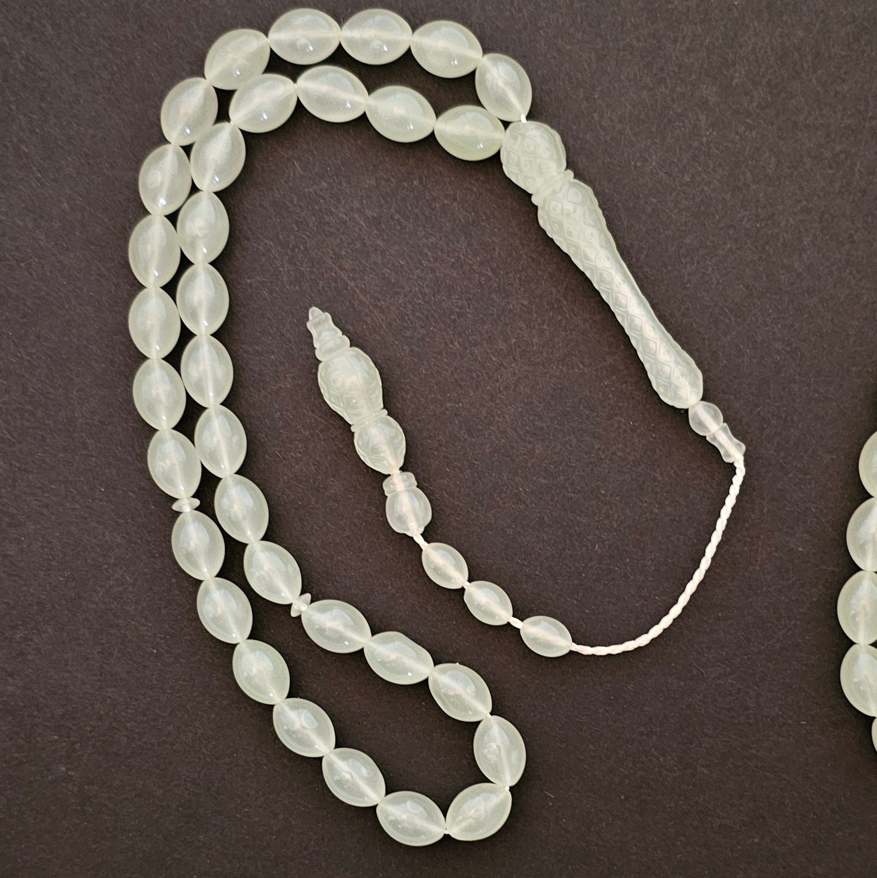 12x8mm Oval Glow In The Dark Beads - Light