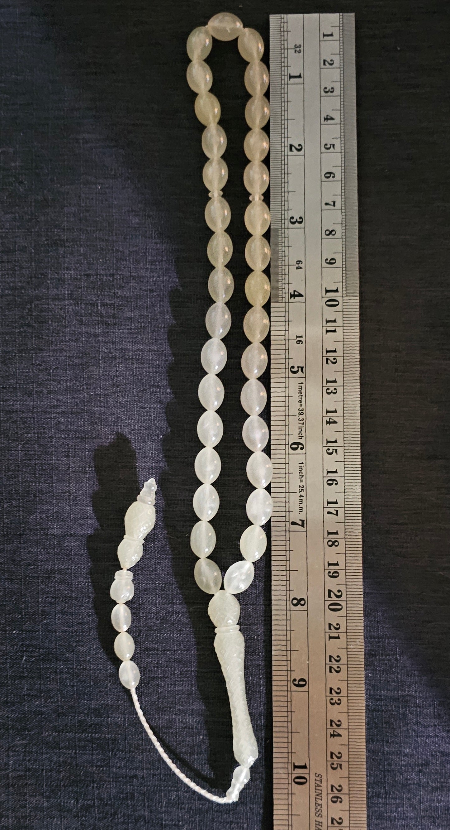 12x8mm Oval Glow In The Dark Beads - Light