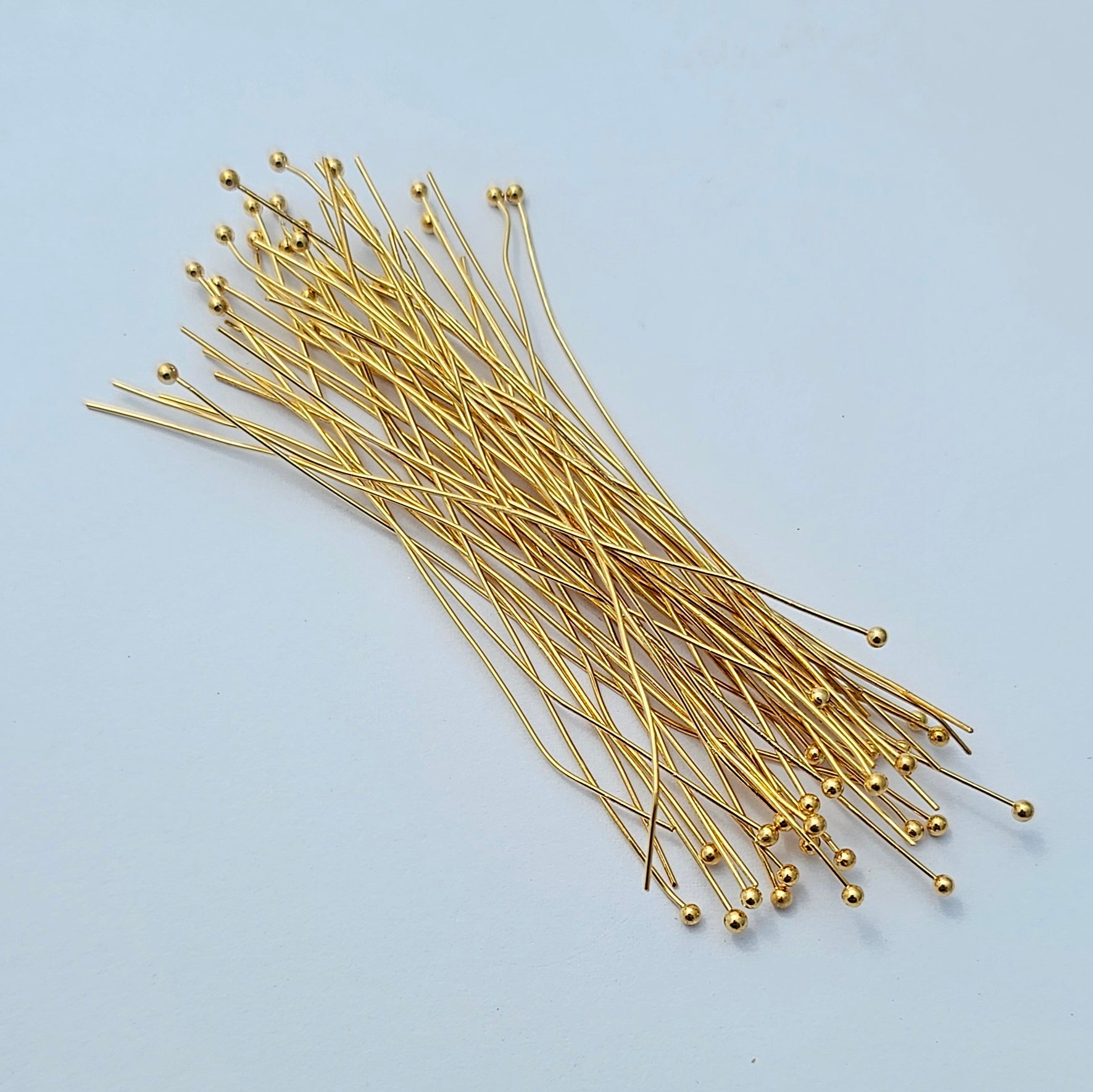 Gold Plated Ball Pins