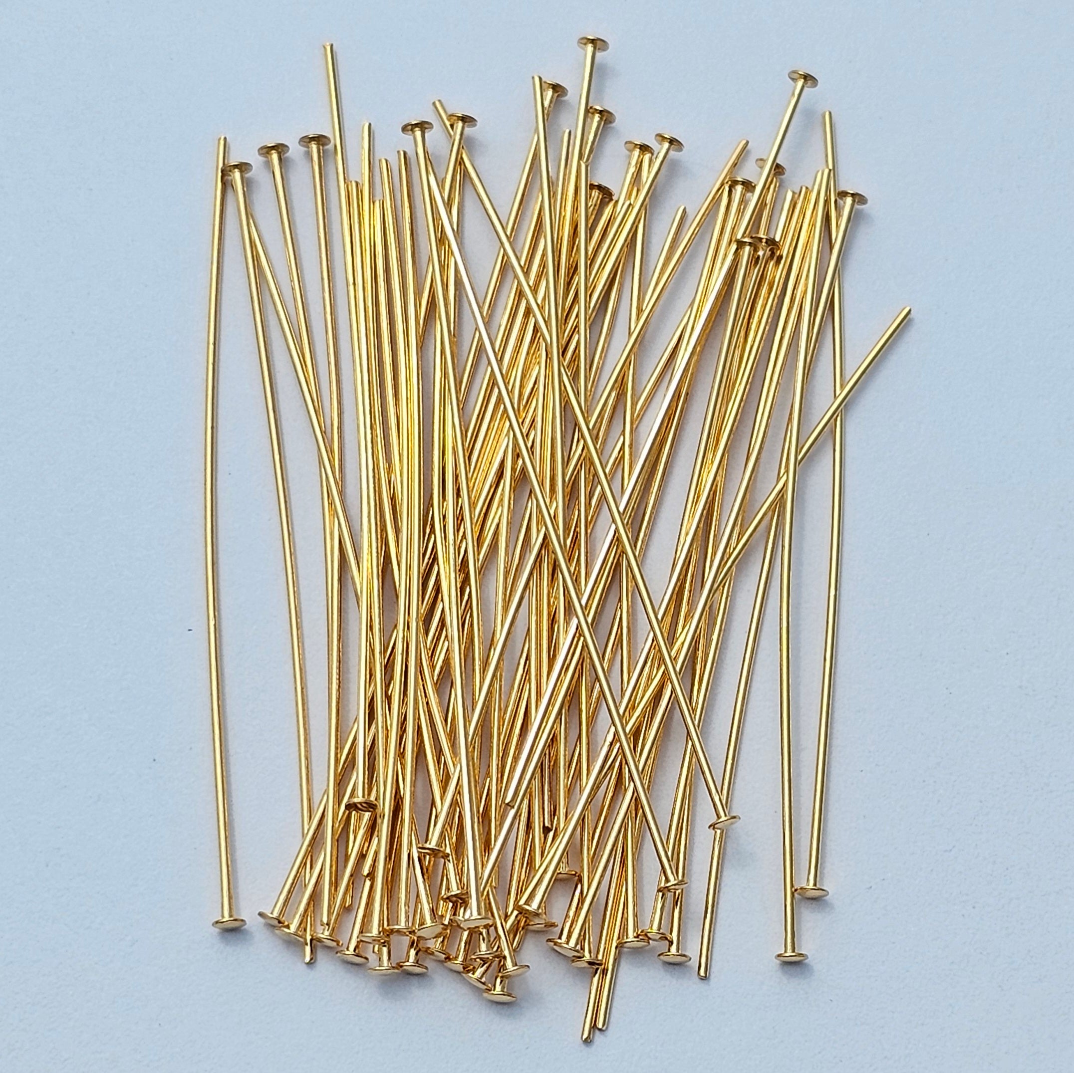 Gold Plated Head Pins