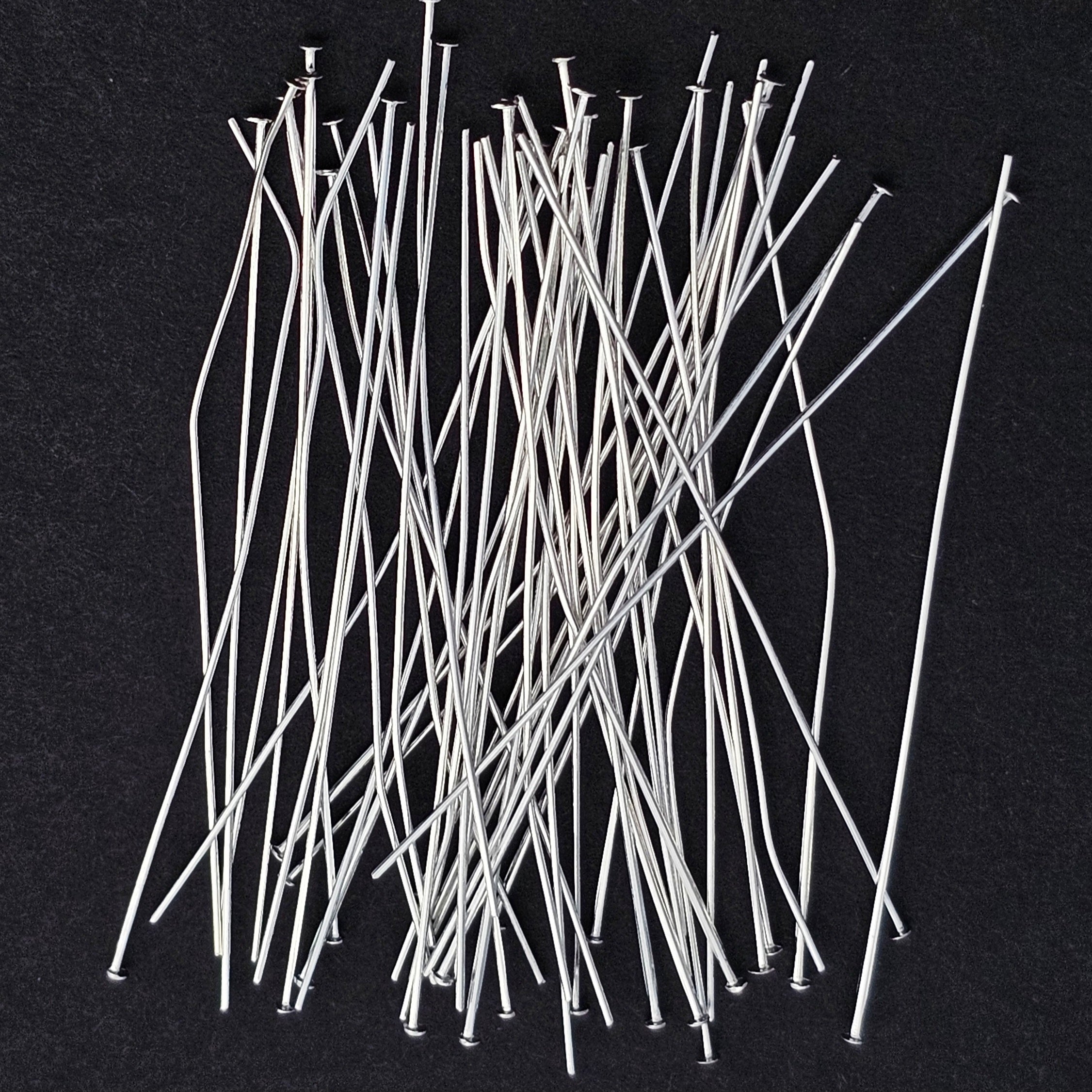 Silver Plated Head Pins