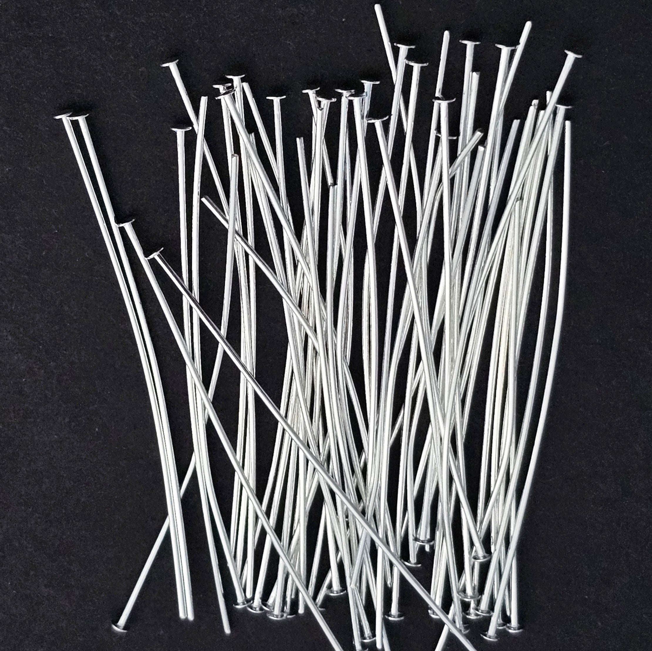Silver Plated Head Pins