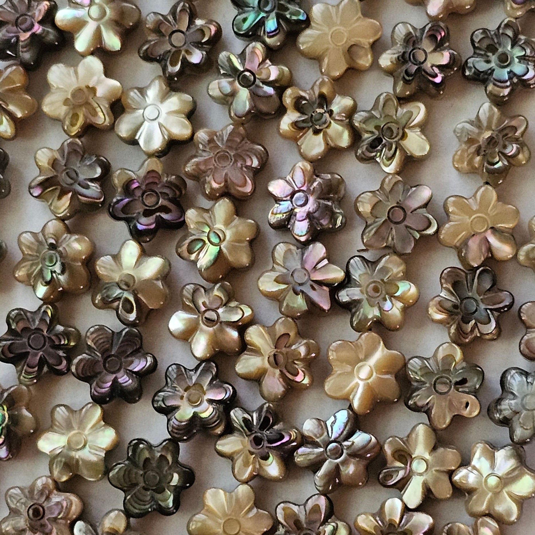 9mm Carved Flowers - North American