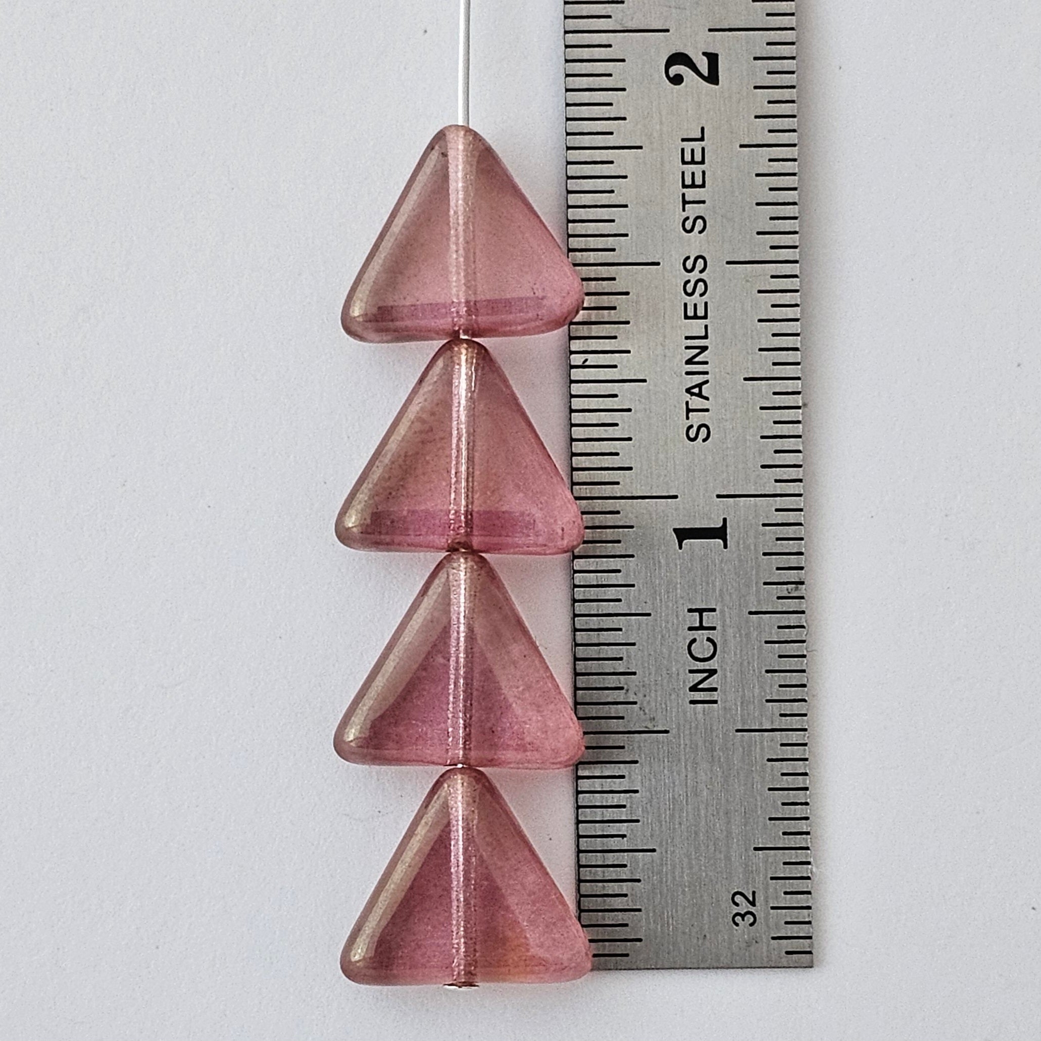 12mm - Rose Gold Luster ‐ Triangle NEW BATCH