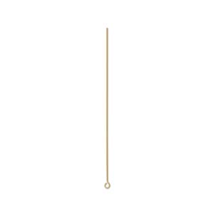 Gold Plated Eye Pins