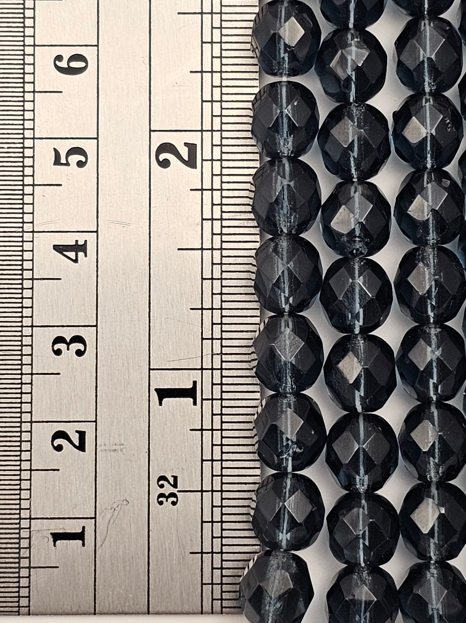 8mm - Montana - Fire Polished