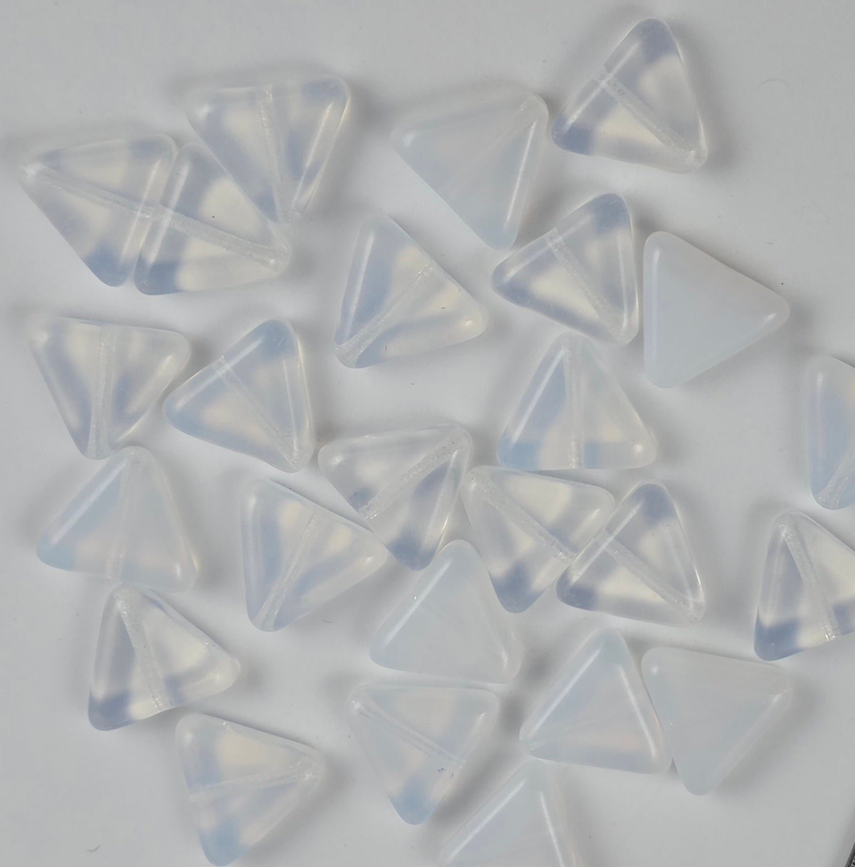 12mm White Opal - NEW BATCH