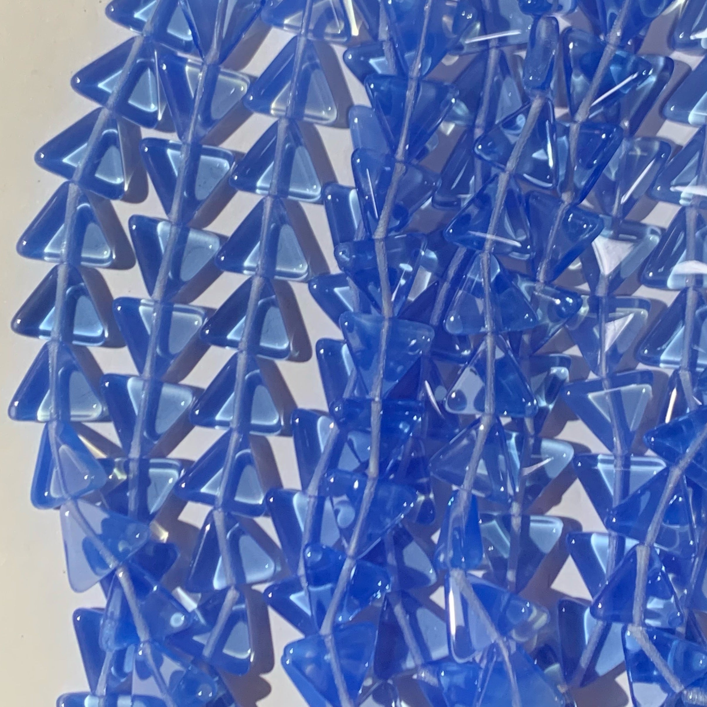 12mm Light Blue Opal Triangle