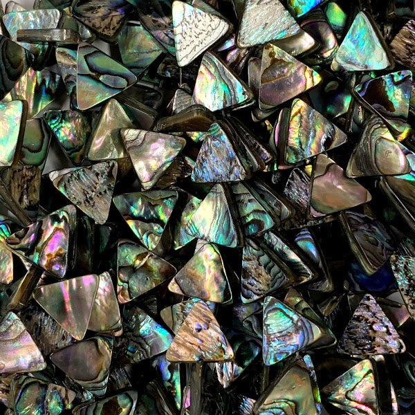 Abalone and Shell Triangles! – Talisman Beads