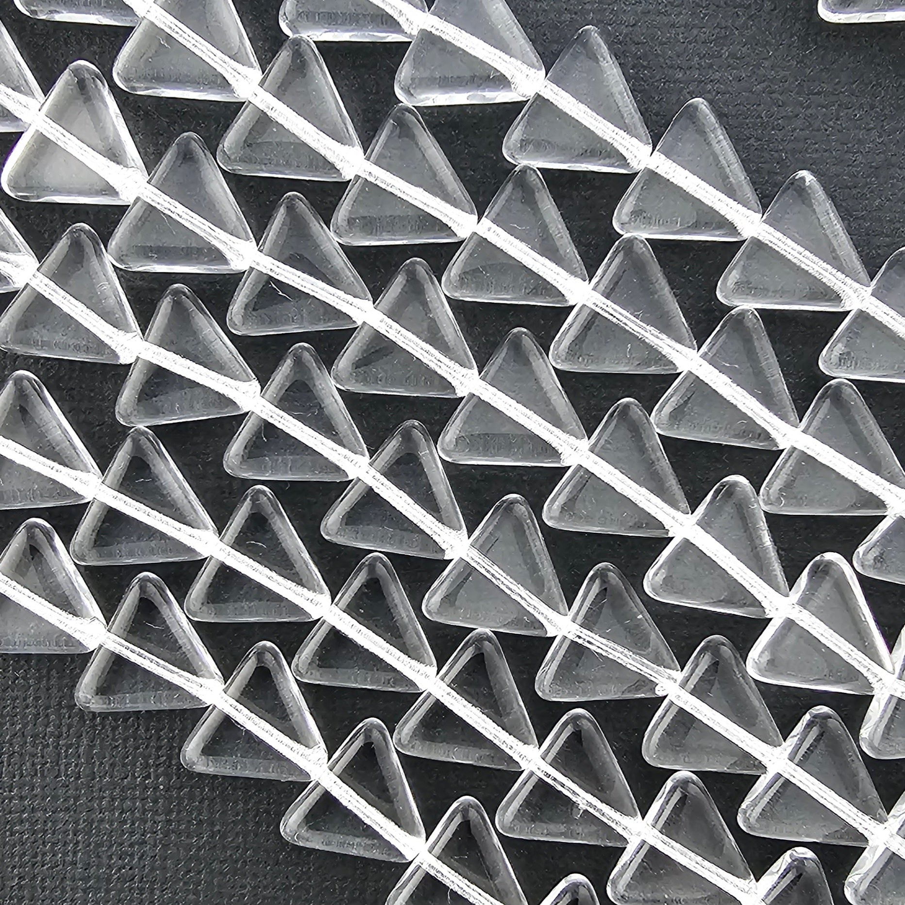 12mm Crystal Triangle
