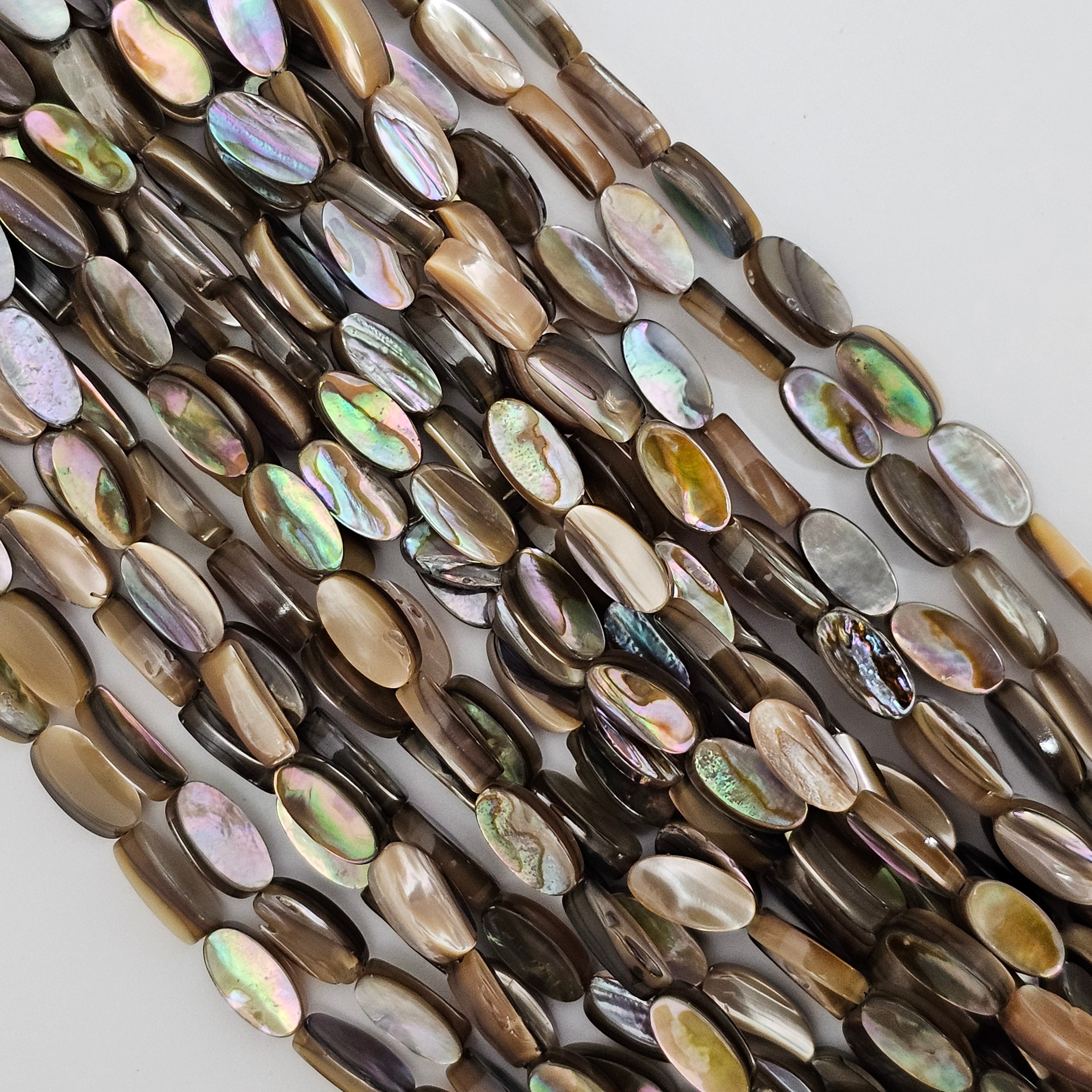 10x5mm Abalone Oval - North American