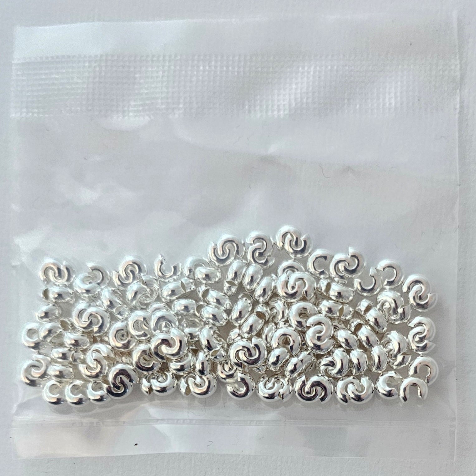 4mm Crimp Covers - 144 Pieces