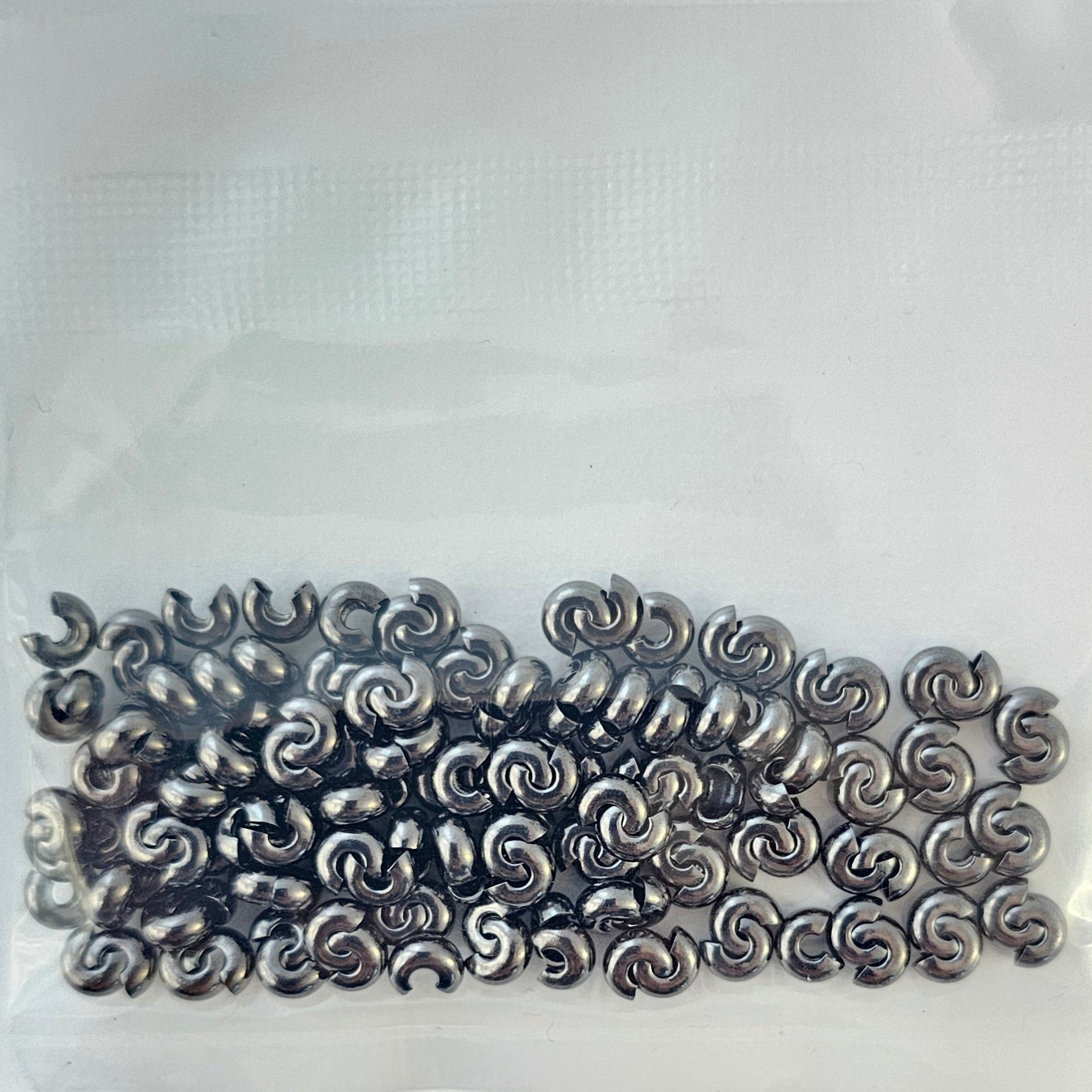 4mm Crimp Covers - 144 Pieces