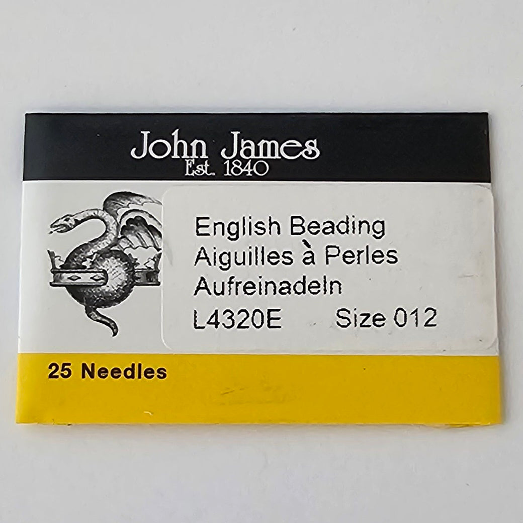 John James English Beading Needles