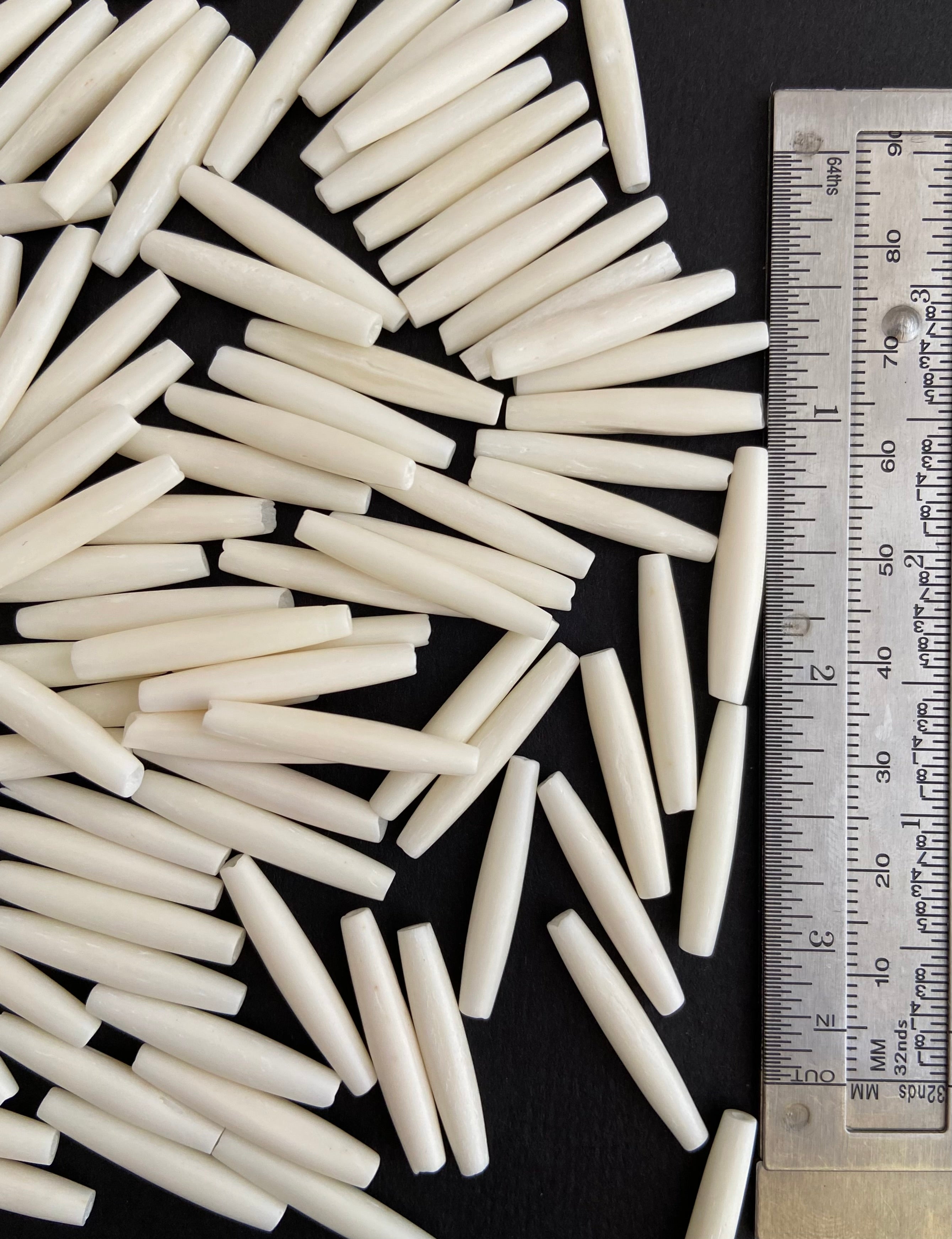 Hair Pipe Thin- 25mm (about 1 inches)
