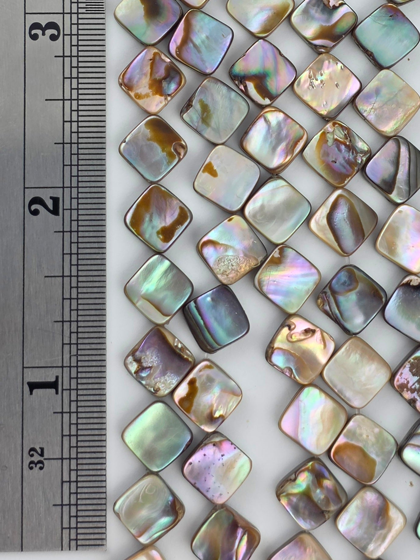 8mm - Abalone - Diamond - North American