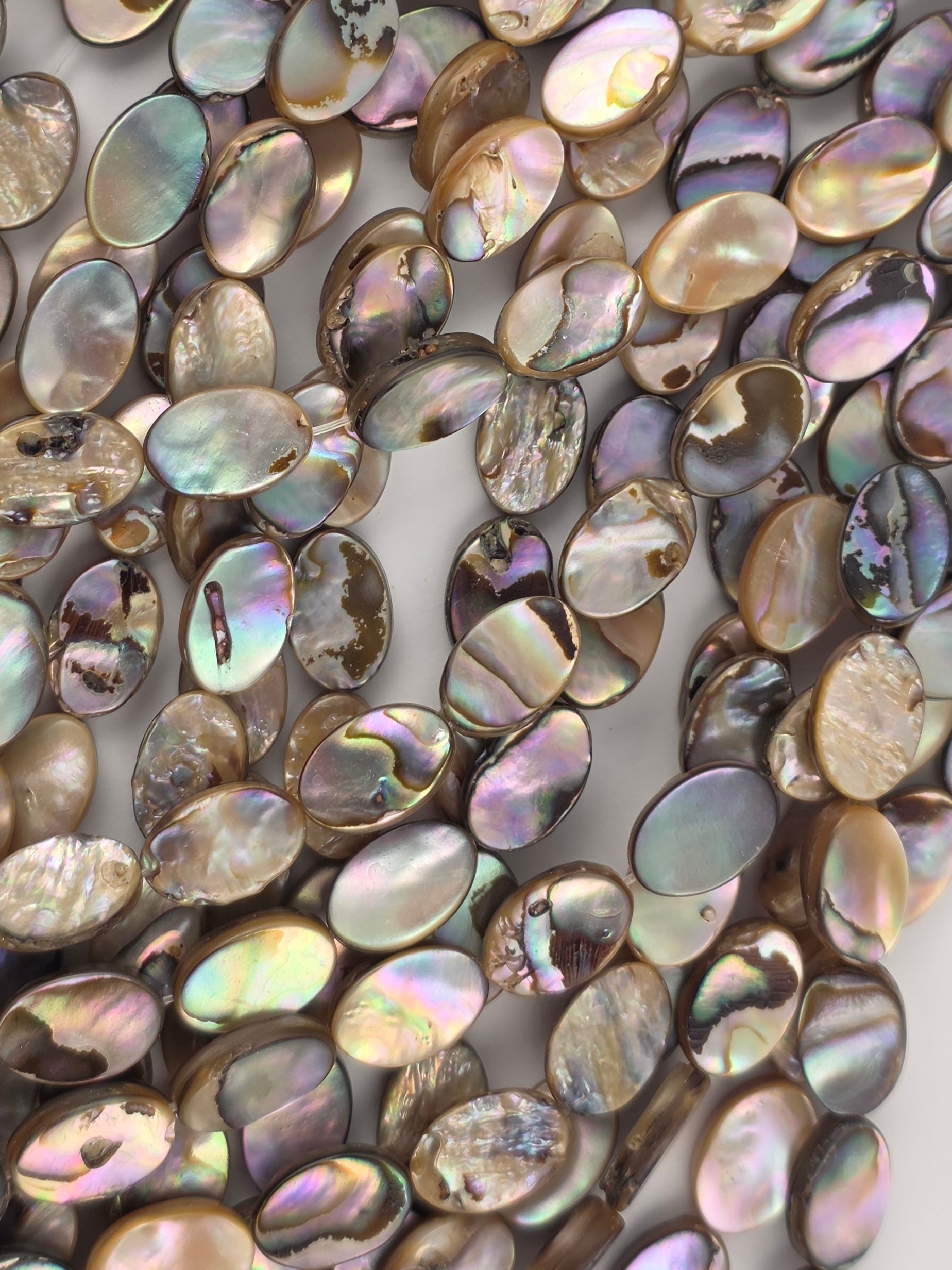 8x12mm - Abalone - Ovals - North American