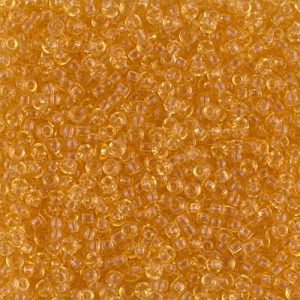 0132 Light Gold Transparent 11/0 - 10g Tube