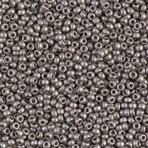 0190F Nickel Plated Matt 11/0 - 10g Tube