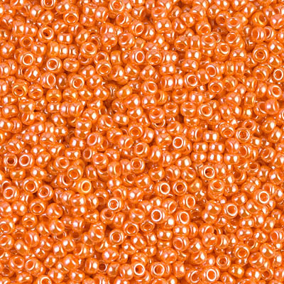 423 Pumpkin Orange Luster 11/0 - 10g Tube