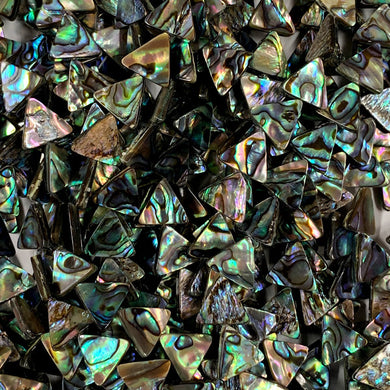 12mm Abalone Triangles - Paua