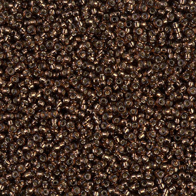 15-0005 DARK TOPAZ TRANSPARENT SILVER LINED