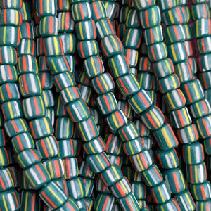 Javanese  Beads Striped  #67