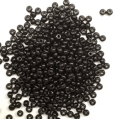 Jet Black - Size 6/0