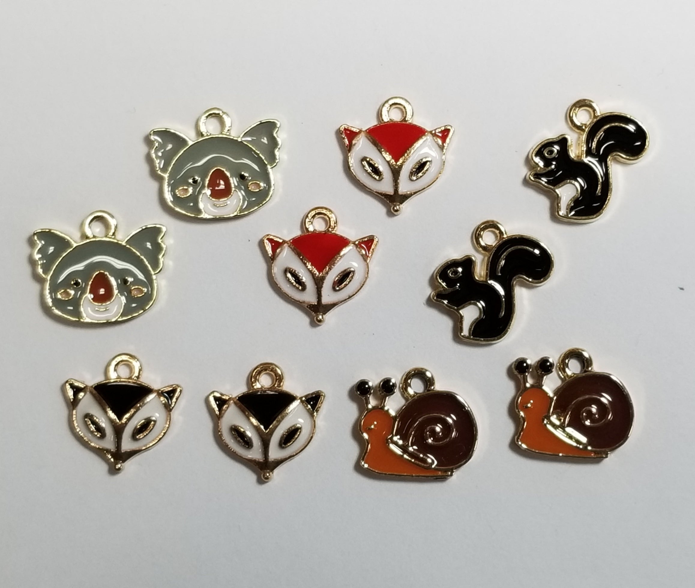 Charms 10 Pack, More Animals