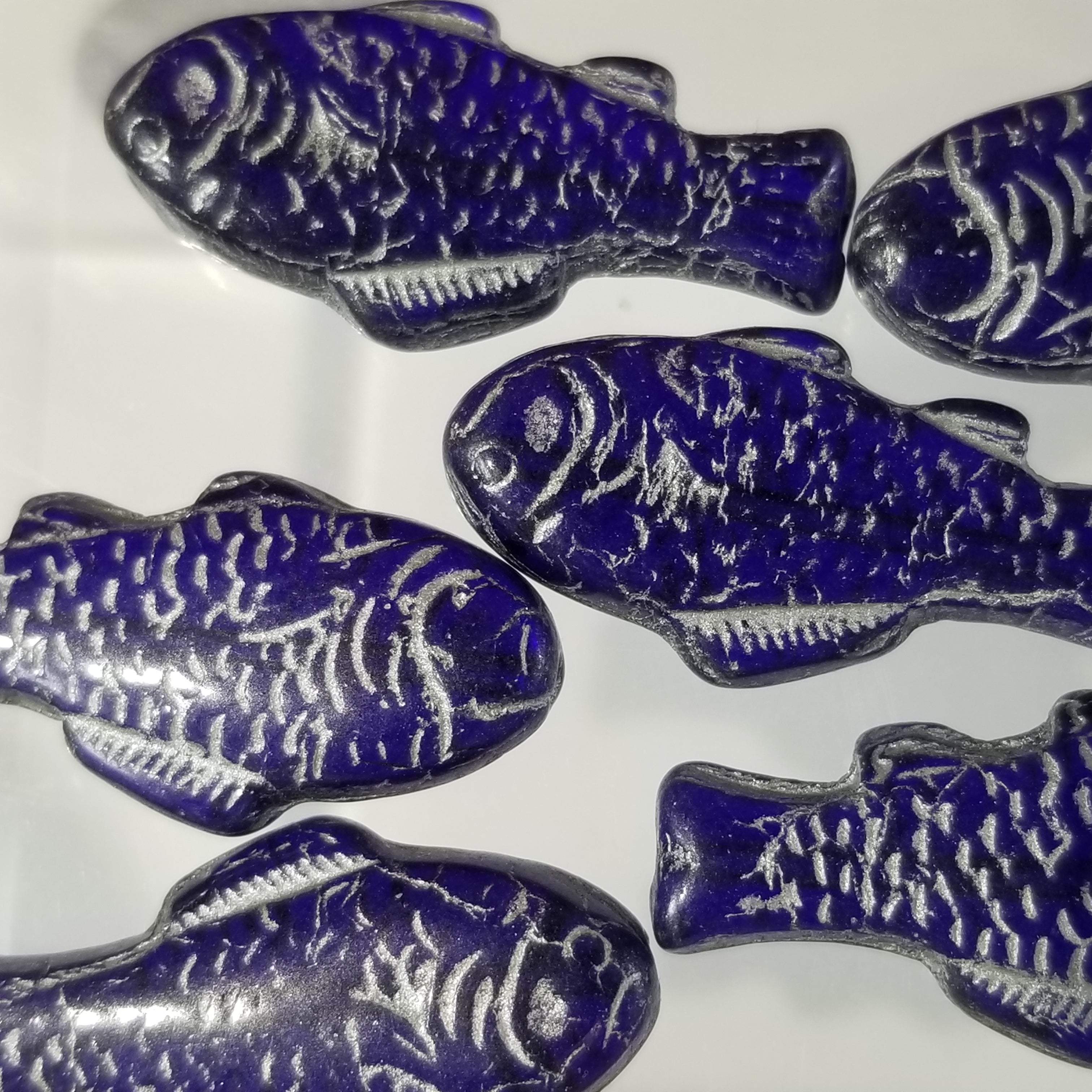 Pressed Fish Pressed Glass Fish! – Talisman Beads