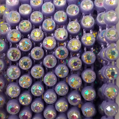 Lavender Rhinestone Banding SS8