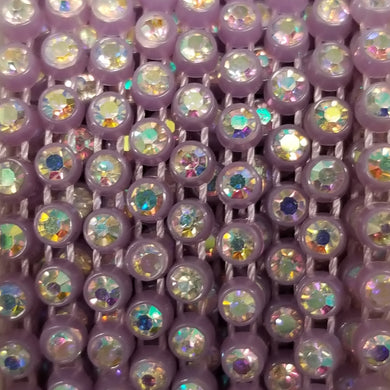 Lilac Rhinestone Banding SS8