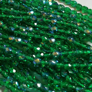 3mm - Crysolite AB - Fire Polished