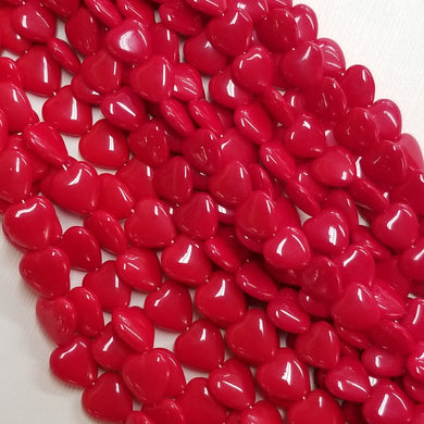 10mm Red Hearts Hearts