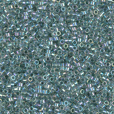 DB0084: SEA FOAM LINED CRYSTAL AB  DELICA 11/0