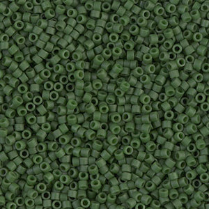 DB0797: DYED SEMI-FROSTED OPAQUE JADE GREEN  DELICA 11/0