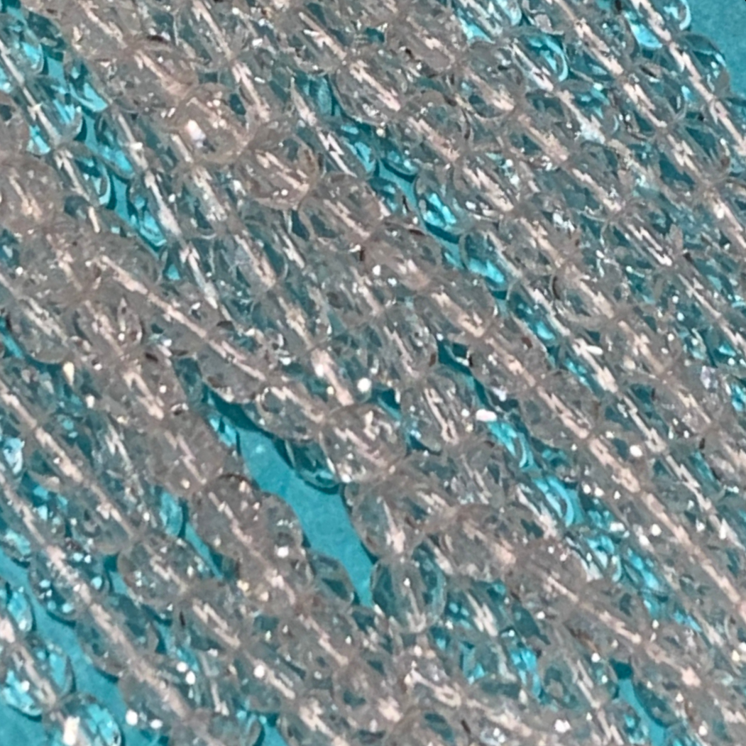 4mm - Crystal - Fire Polished