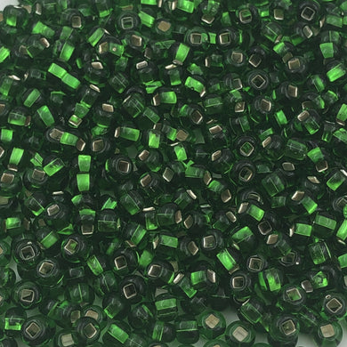 Silver Lined Kelly Green - Size 6/0 - 1/2 Kilo