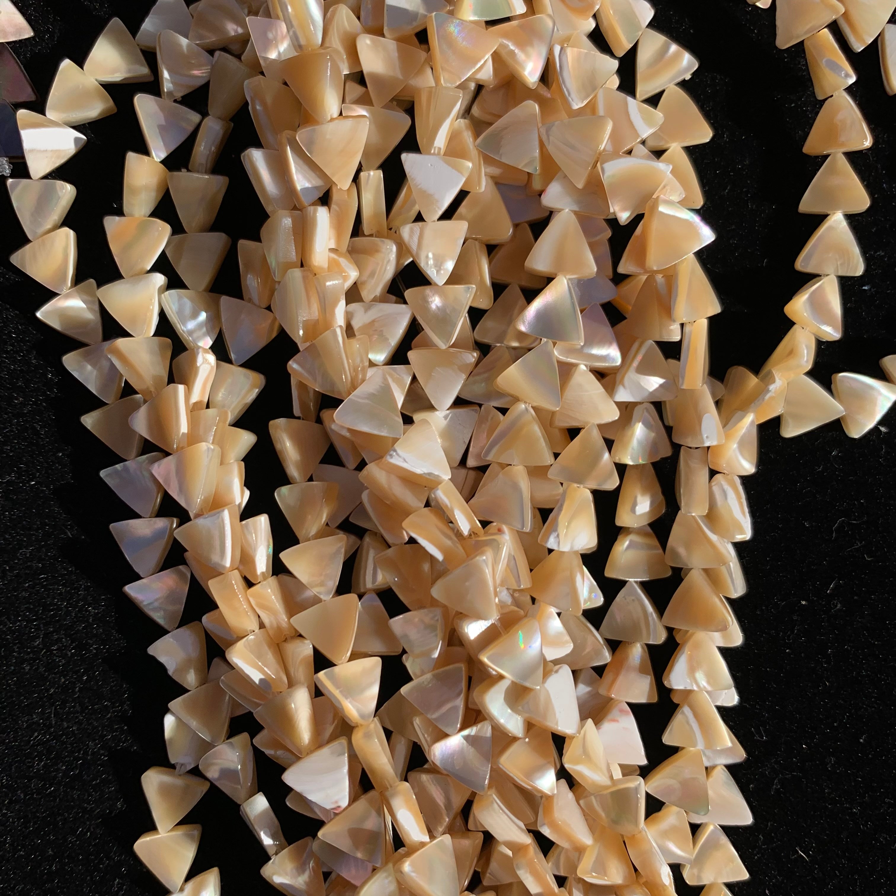Abalone and Shell Triangles! – Talisman Beads