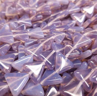 12mm Purple Opal Triangle