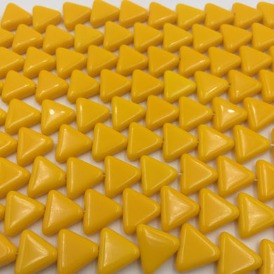 12mm Yellow Triangles
